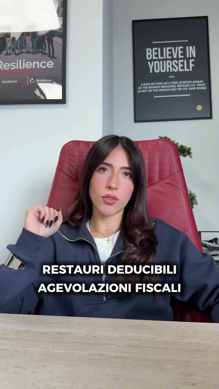 Restauri deducibili e agevolazioni: quello che nessuno racconta